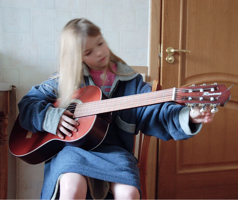 Daria Forsiuk as a kid